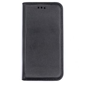 Gpack Xiaomi Redmi Note 9 Pro Hakiki Deri Cüzdan Gizli Mıktanıslı Siyah Kılıf