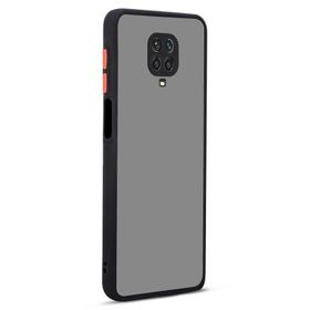 Gpack Xiaomi Redmi Note 9 Pro Hux Kamera Korumalı Silikon Siyah Kılıf