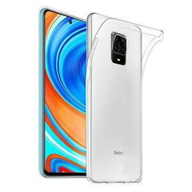 Gpack Xiaomi Redmi Note 9 Pro Süper Silikon Yumuşak Arka Koruma Renksiz Kılıf