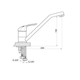 GPD Adrio MEB120 Eviye Bataryası