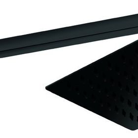 GPD ADS27-S Kare Slim Metal 20x20 cm Siyah Ankastre Duş Başlığı
