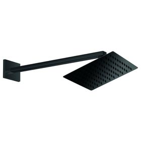 GPD ADS27-S Kare Slim Metal 20x20 cm Siyah Ankastre Duş Başlığı