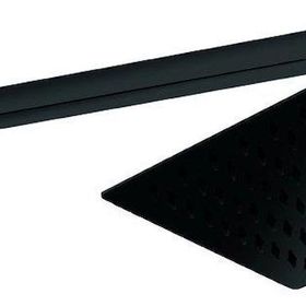 GPD ADS27-S Kare Slim Metal 20x20 cm Siyah Ankastre Duş Başlığı