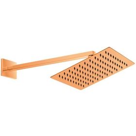GPD ADS29-R Rose Gold Duvardan Ankastre Duş Seti