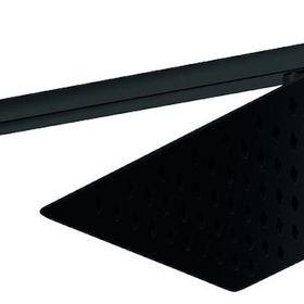 GPD ADS29-S Kare Slim Metal 25x25 cm Siyah Ankastre Duş Başlığı