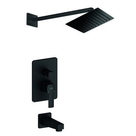 GPD Mab160-s Pedra Siyah Ankastre Duş Seti