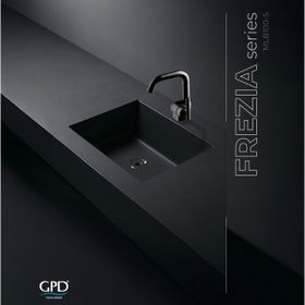 GPD MLB100-S Siyah Lavabo Bataryası