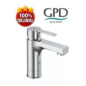 GPD MLB56 Solus Gümüş Yükseltilici Lavabo Bataryası