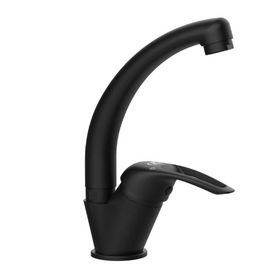 GPD MTL120-S Siyah Adrio Tek Gövde Lavabo Bataryası