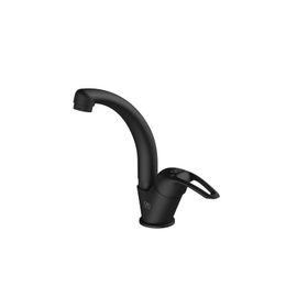 GPD MTL120-S Siyah Adrio Tek Gövde Lavabo Bataryası