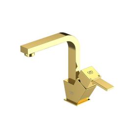 GPD MTL135-A Tulio Tek Gövde Altın Gold Lavabo Bataryası