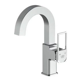 GPD MTL190 Krom Quadro Tek Gövde Lavabo Bataryası