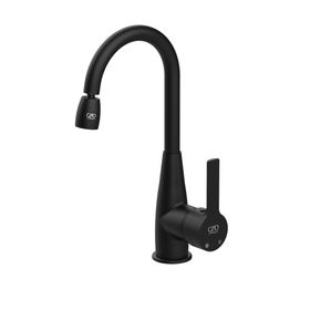 GPD MTL55 Siyah Solus Tek Gövde Lavabo Bataryası