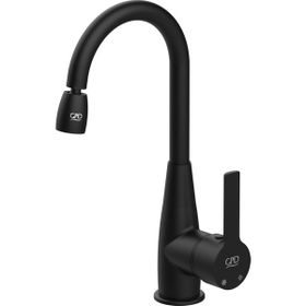 GPD MTL55 Siyah Solus Tek Gövde Lavabo Bataryası