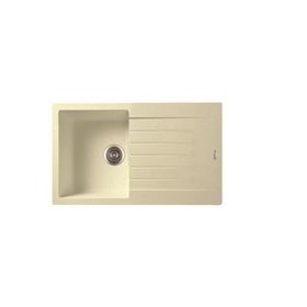 Gradde Krem 50x86 Tek Göz Granit Eviye