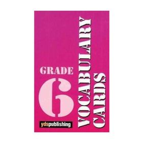 Grade 6 Vocabulary Cards - YDS Publishing Komisyon