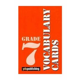 Grade 7 Vocabulary Cards - YDS Publishing Komisyon