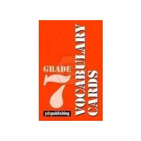 Grade 7 Vocabulary Cards - YDS Publishing Komisyon