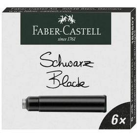 Graf von Faber Castell 185507 Siyah Dolma Kalem Kartuşu