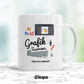 Grafik Tasarımcı Kupa Bardak