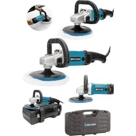 Graizer Alman 2800 Watt 6 Kademe Devir Ayarli Polisaj Zimpara Mavi Pasta Cila Makinesi