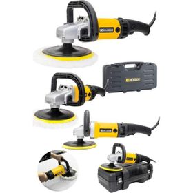 Graizer Alman 3000 W 6 Kademe Devir Ayarlı Polisaj Makinasi Zımpara Sarı Pasta Cila Makinesi