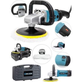 Graizer Alman 4200 Watt Bakir Sargılı 6 Kademe Devir Ayarlı Polisaj Makinasi Zımpara Pasta Cila Makinesi