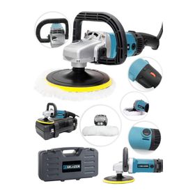 Graizer Alman 4200 Watt Bakir Sargılı 6 Kademe Devir Ayarlı Polisaj Makinasi Zımpara Pasta Cila Makinesi