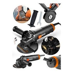 Graizer Alman Metal Şanzuman Bakır Sargılı Avuç Içi Taşlama Metal Sprel 125 mm 4200 W Demir Kesme Makinesi