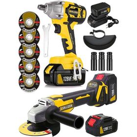 Graizer Alman Pro 128 V Profesyonel 2'li Set Somun Sıkma Taşlama Makinesi