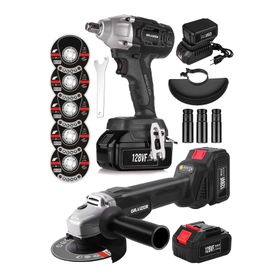 Graizer Alman Pro 128 V Profesyonel 2'li Set Somun Sıkma Taşlama Makinesi