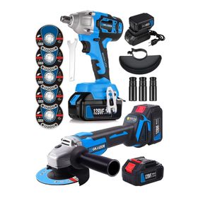Graizer Alman Pro 128 V Profesyonel 2'li Set Somun Sıkma Taşlama Makinesi