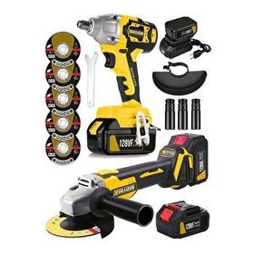 Graizer Alman Pro 128 V Profesyonel 2'li Set Somun Sıkma Taşlama Makinesi