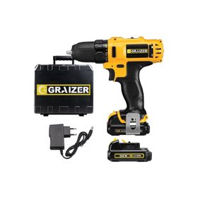 Graizer EKC-000032 32 V 5 Ah Darbeli Çift Akülü Şarjlı Vidalama Matkap
