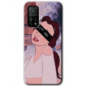 Gramaphone Mi 10T Hd Desen Baskılı Arka Kapak Bad Girl Kılıf