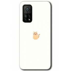 Gramaphone Mi 10T Hd Desen Baskılı Arka Kapak Cat Minimalism Kılıf