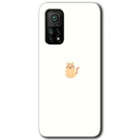 Gramaphone Mi 10T Hd Desen Baskılı Arka Kapak Cat Minimalism Kılıf