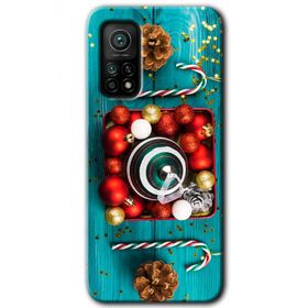 Gramaphone Mi 10T Hd Desen Baskılı Arka Kapak Christmas Kılıf