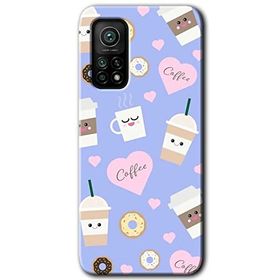 Gramaphone Mi 10T Hd Desen Baskılı Arka Kapak Coffee Cake Kılıf
