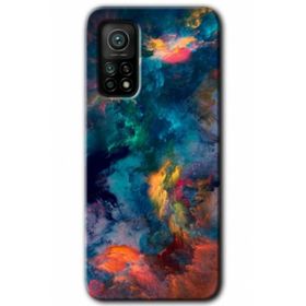 Gramaphone Mi 10T Hd Desen Baskılı Arka Kapak Color Storm Kılıf