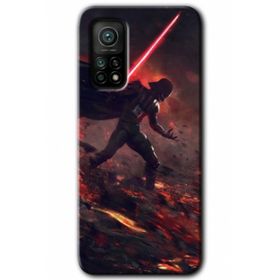 Gramaphone Mi 10T Hd Desen Baskılı Arka Kapak Darh Vader Wars Kılıf