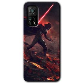Gramaphone Mi 10T Hd Desen Baskılı Arka Kapak Darh Vader Wars Kılıf