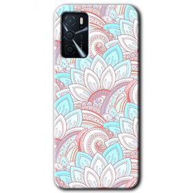 Gramaphone Oppo A16 HD Desen Baskılı Arka Kapak Çin Mandala 1 Kılıf