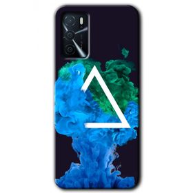 Gramaphone Oppo A16 HD Desen Baskılı Arka Kapak İnk Clot Kılıf