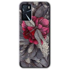 Gramaphone Oppo A16 HD Desen Baskılı Arka Kapak Kelebek Ömrü Kılıf