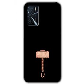 Gramaphone Oppo A16 HD Desen Baskılı Arka Kapak Thor Çekiç Kılıf