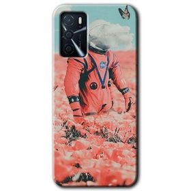 Gramaphone Oppo A16 HD Desen Baskılı Arka Kapak Uzay Bahçesi Kılıf