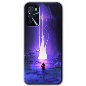 Gramaphone Oppo A16 HD Desen Baskılı Arka Kapak Wanderer Silhouette Kılıf