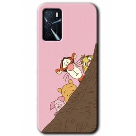 Gramaphone Oppo A16 HD Desen Baskılı Arka Kapak Winnie the Pooh Kılıf