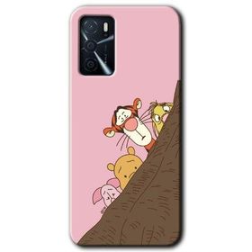 Gramaphone Oppo A16 HD Desen Baskılı Arka Kapak Winnie the Pooh Kılıf